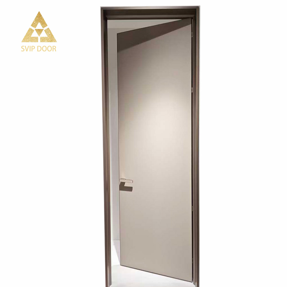 Aluminum Wood Door Interior Soundproof Door