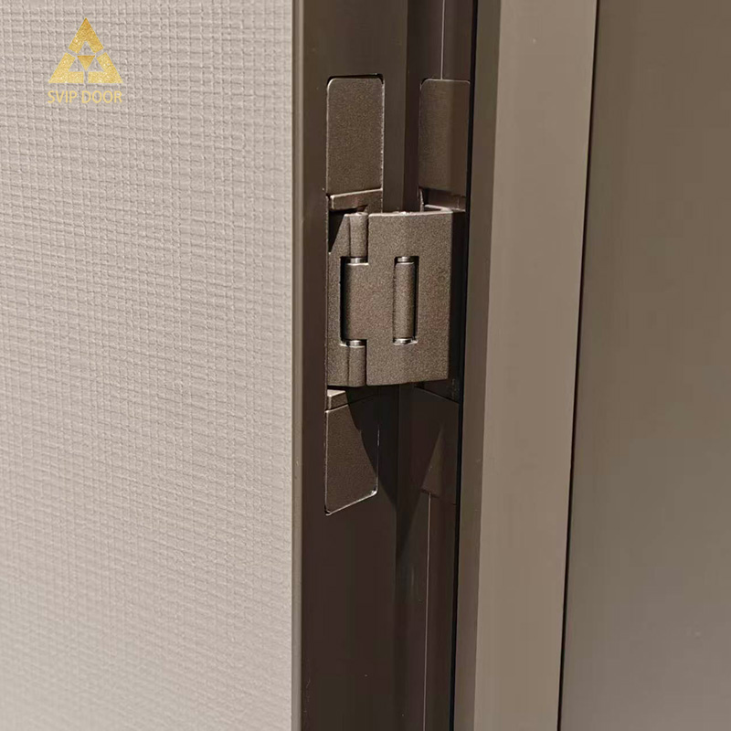 Aluminum Wood Door Interior Soundproof Door